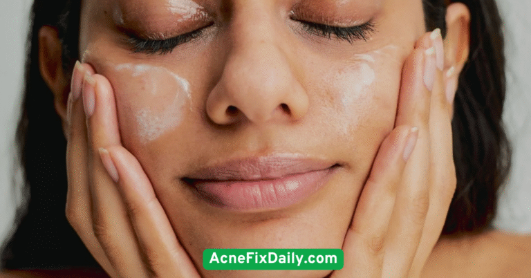 Start with a Gentle Gel-Based Cleanser