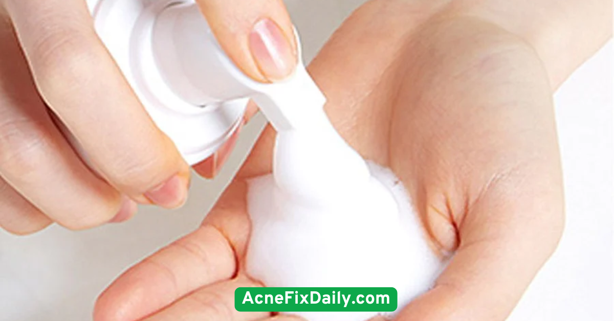 Use a Sulfate-Free Cleanser