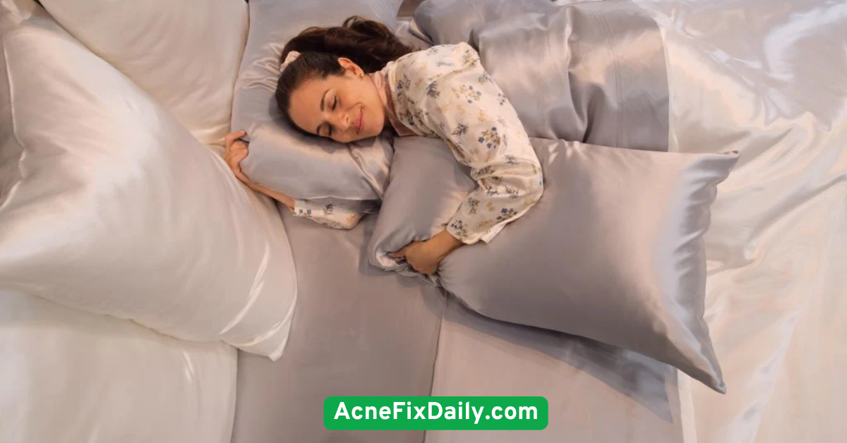 Sleep on a Clean, Silk Pillowcasee Minimalist