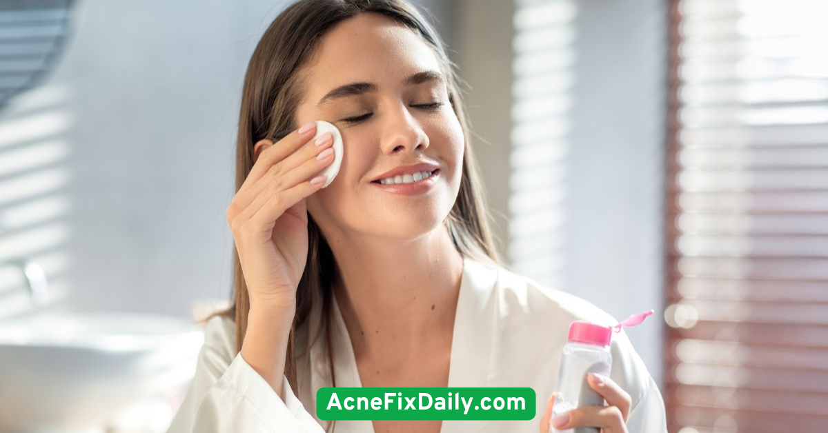  Incorporate a Mattifying Toner with Pore-Tightening Benefits