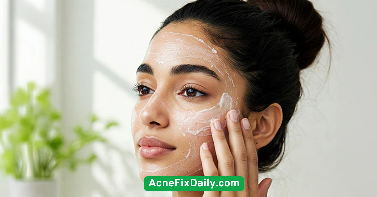 Incorporate exfoliation with gentle acids like lactic acid