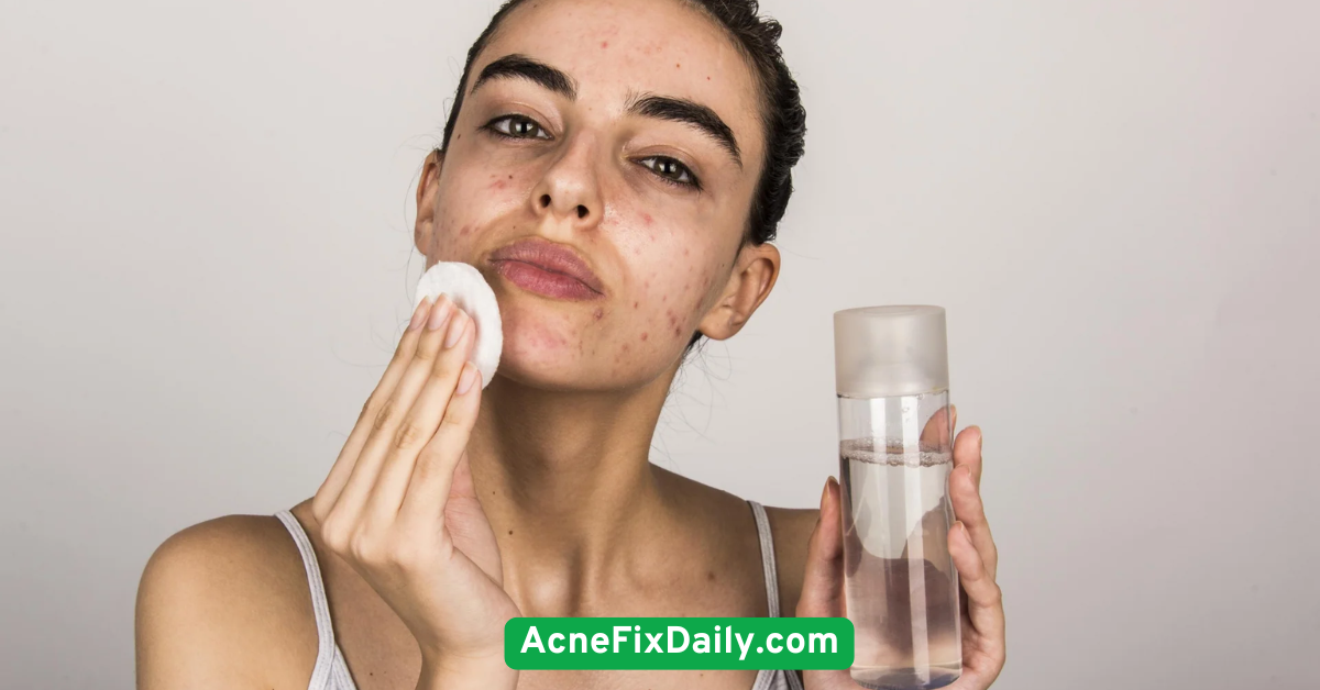 Avoid Heavy, Oily Hair Products Near Your Face