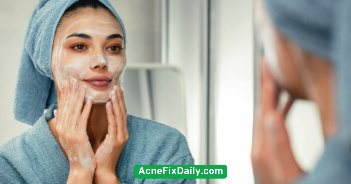 Avoid Over-Cleansing Which Can Increase Oil Production