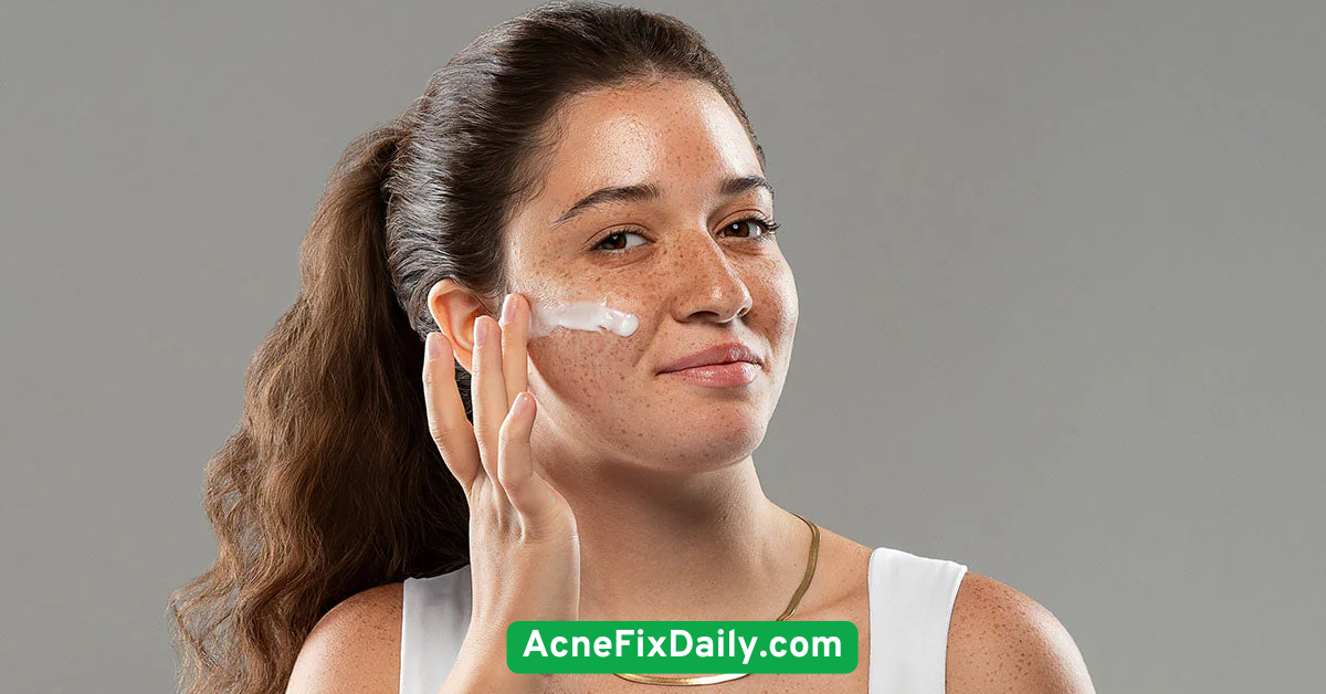 Apply a Lightweight, Oil-Free Moisturizer