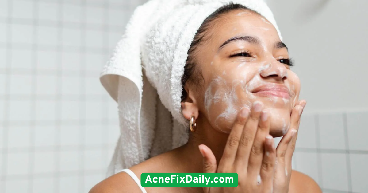 Avoid over-washing your face