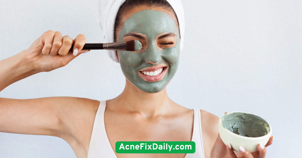 Use clay masks weekly to absorb excess oil